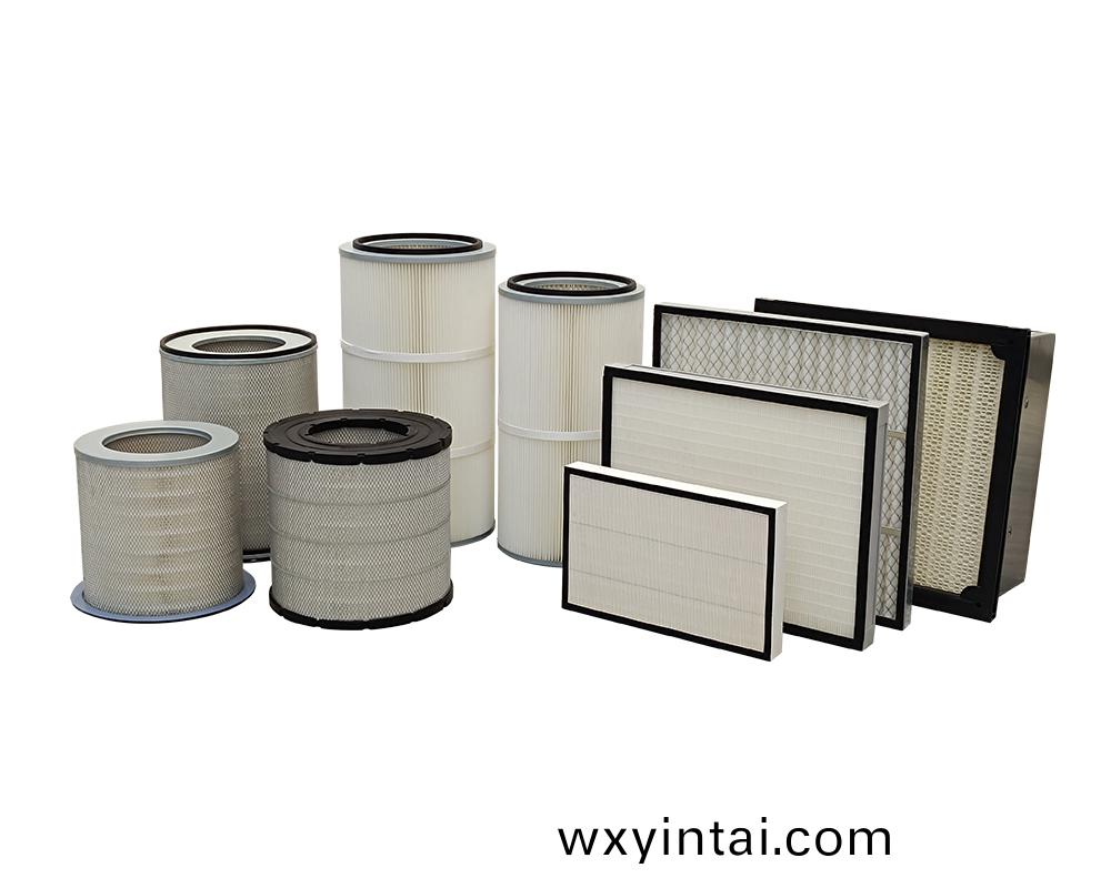 Environmental dust removal filter